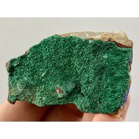 Grüner Malachit Und Azurit Aus Marokko, Azurit Kristall Cluster, Roher Stein, Roher Kristall, Blaue Mineralien, Grüner Stein von VSMINERALS