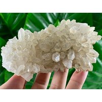 Transparent Quartz Von 9. September Mine, Madan, Bulgaria, Quarz, Quarz-Cluster, Wohnkultur, Energie Kristall, Naturkristall von VSMINERALS