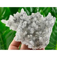 Wunderschöner Quarz Mit Einschlüssen Aus Krushev Dol Mine, Madan, Bulgarien, Mineral, Exemplare, Quarz Cluster, Naturkristall, Home Decor von VSMINERALS