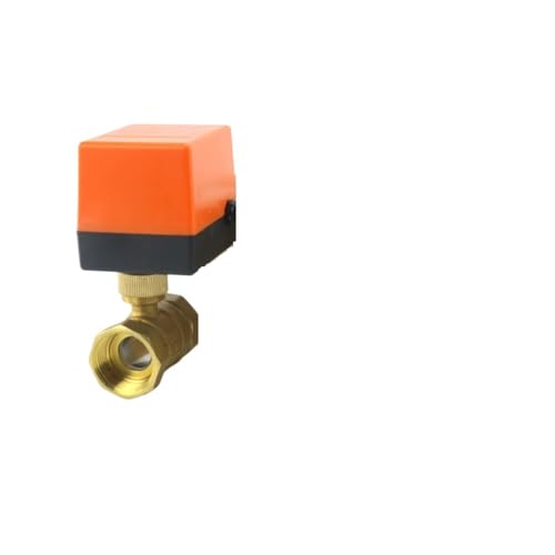 1/2" 3/4" 1" Brass 2-way Motorized Ball Valve DN15/DN20/DN25 Three-Wire Two-control Electric Solenoid Valve 220V AC 12V DC(3/4",12VDC_3 WIRE - 2 POINT) von VSNPJPVPH