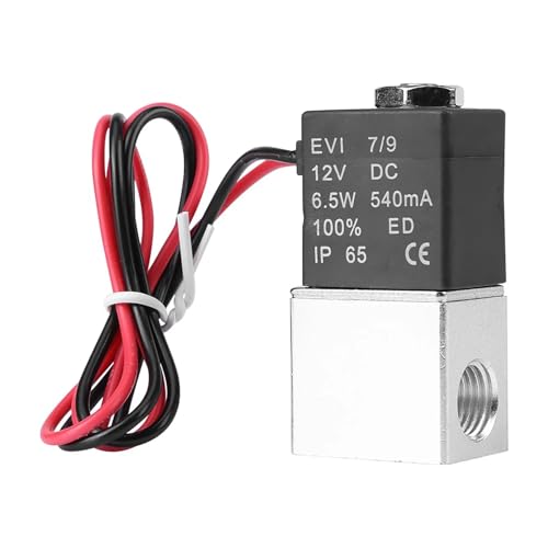 12V DC 1/4" 2 Way Normally Closed Pneumatic Valve Aluminum Electric Solenoid Air Valve 12V DC 1/4" 2 Way Normally Closed Pneumatic Valve Aluminum Electric Solenoid Air Valve von VSNPJPVPH