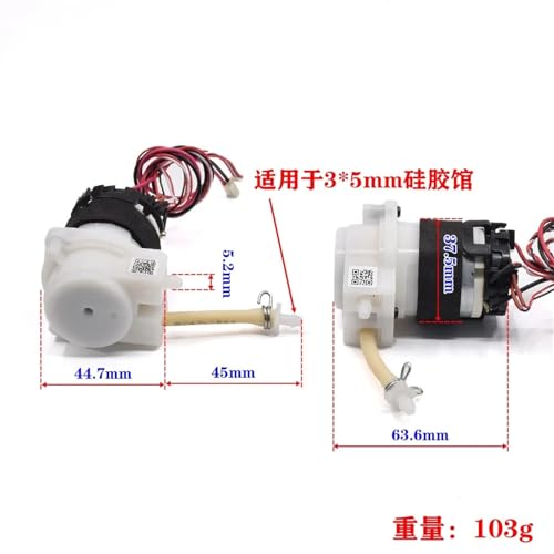 1PC 8W DC 12V selbstansaugende Schlauchpumpe kann die Richtung des Wasserflusses mit photoelektrischem Encoder ändern for Kehrroboter von VSNPJPVPH
