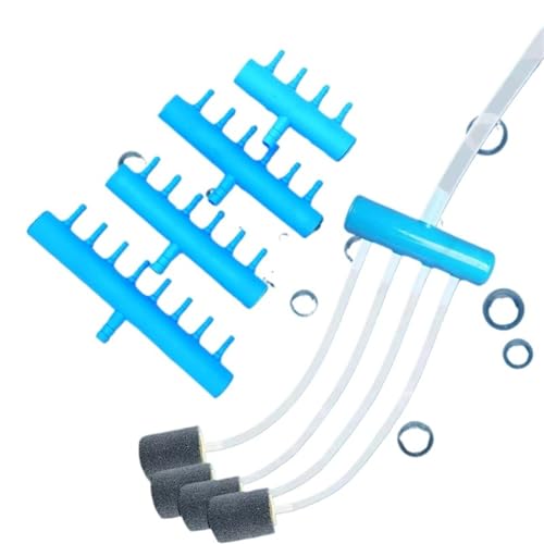 Kunststoff 2 4 6 8 Weg Aquarium Air Splitter Ventil Fisch Tank Luftpumpe Flow Splitter Distributor Pumpe Ventil Tap Control Schalter(2 Way) von VSNPJPVPH