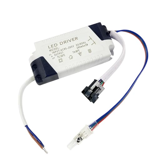 LED Driver 6W+RGB Transfermer For Ceiling Downlight 2 Channels Output 280mA,With 5pin Connetor IR Head AC110-265V Various Model(None IR Controller,3W-RGB) von VSNPJPVPH
