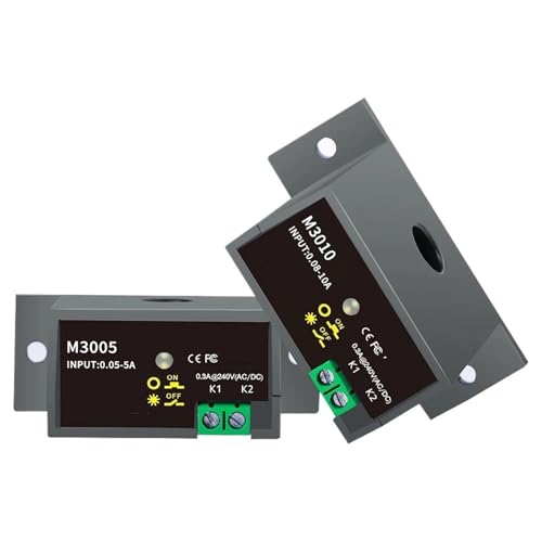 M3005 M3010 Stromerkennungsschalter Induktionsrelaisschalter Automatischer Steuerungsalarm Stromerfassungsschalter-Erkennungsmodul(0.05-5A) von VSNPJPVPH