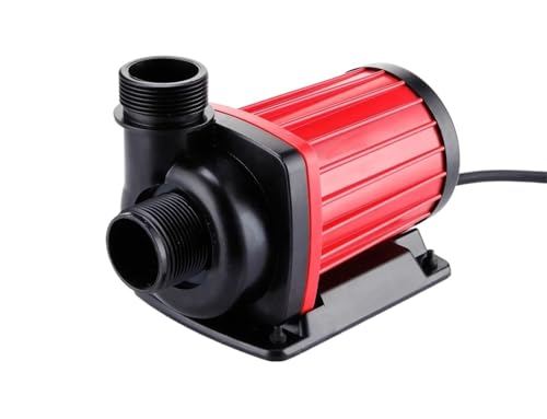 Marine Sources Red Devil Wasserpumpe mit variabler Frequenz, 10-fache Geschwindigkeit einstellbar mit Controller, 10-Minuten-Fütterungsmodus(AU adapter plug,DC-5000) von VSNPJPVPH