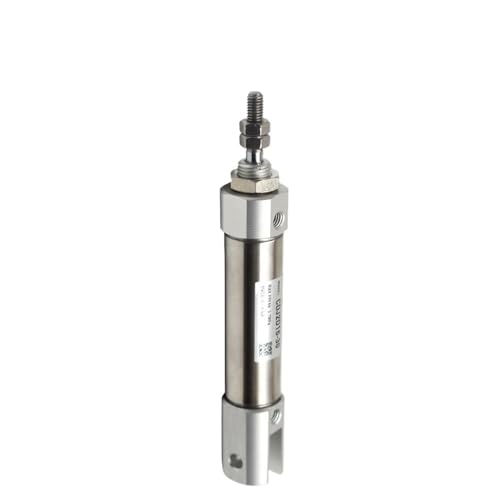 VSNPJPVPH CDJ2D10 CDJ2D16 Double Clevis Mini Pneumatic Air Cylinder Double Acting Single Rod 10mm 16mm Bore 5~200mm Stroke with pin(Stroke 100mm,CDJ2D16 Bore16mm) von VSNPJPVPH