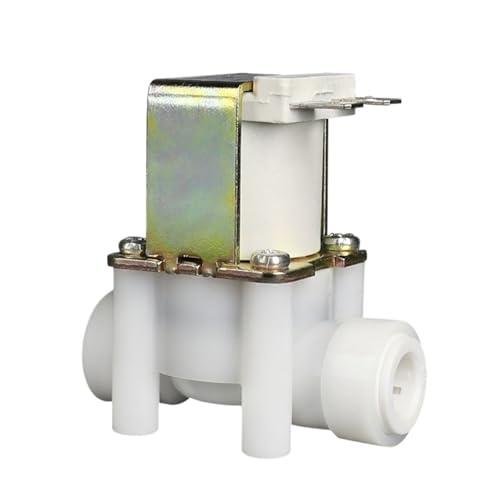 Water Inlet Valve AC220V 12V 24VDC NO NC Plastic Solenoid Valve 1/4" 3/8"OD TubeHose Connection Reverse Osmosis PureSystem(1/4",220V_NO) von VSNPJPVPH