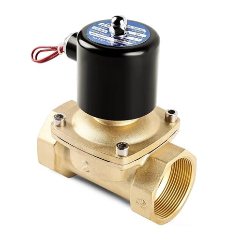 1/2 "3/4" 1 "2" zoll Normalerweise Geschlossen Messing Magnetventil 220VAC 110VAC 24VDC 12VDC 24VAC Direkt Wirkenden(24VAC) von VSPPJYFG