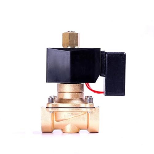 1/2 "Normalerweise geöffnetes Messing-Nicht-Heiß-Magnetventil 24 V 12 V 110 V 220 V for 24 Stunden funktionierendes Magnetventil(BSP-24VDC-NBR-SEAL) von VSPPJYFG