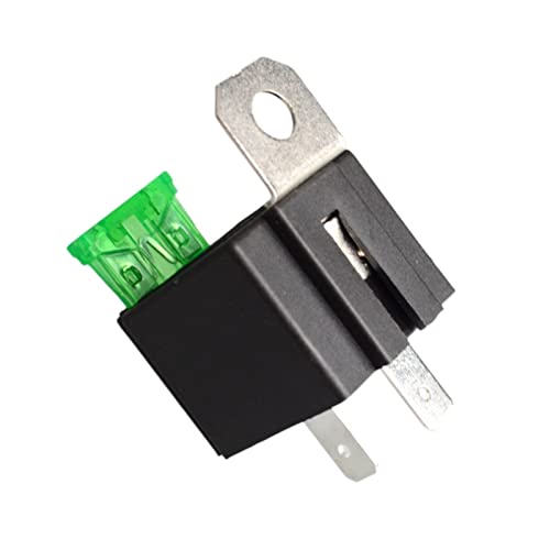 1 Satz Premium Relais 4 Pin Automatik Relais 30A mit Sicherung Spulenspannung 12VDC von VSPPJYFG