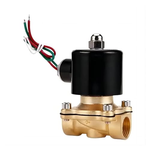 1 Zoll 2-Wege-Magnetventil normalerweise geschlossen 220 V 12 V 24 V Luft Diesel Öl Messing Magnetventil(1" Npt,AC24V) von VSPPJYFG