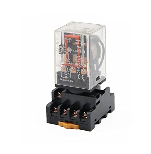 10 Set MK3P-I Elektromagnetische Spule Relais 10A Runde 8 Pins 12V 24V 110V 220V Miniatur Allgemeine zweck Mitte Spannung Relais(AC110V) von VSPPJYFG