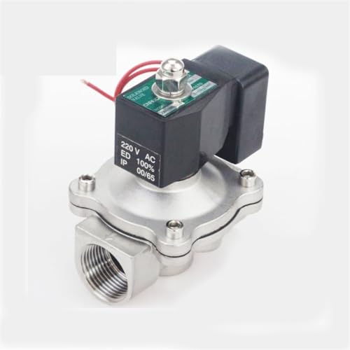 2/2 DN25 SS Elektrisches Wasserventil 1 Zoll Ac 220 V 12 V Energieeinsparung N/C DIN-Spule 1 Stücke(Bsp-230vac,2W-25B EPDM) von VSPPJYFG