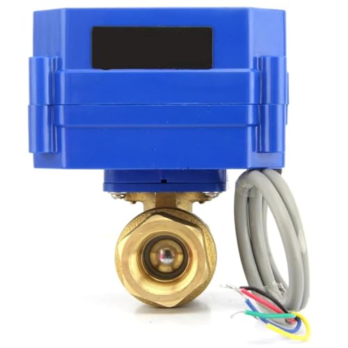 3/4” Elektrischer Messing-Kugelhahn mit Standardanschluss 9-24 V DC 5-Draht-Konfiguration CR01S_OTHER_CR04(G (USED IN EU RU)-OTHER-CR04) von VSPPJYFG