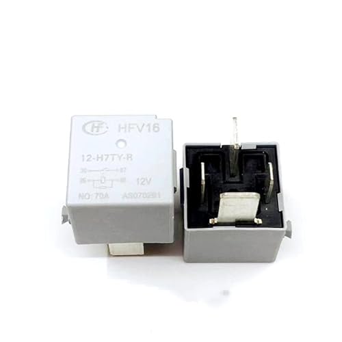 Relais HFV16-12-H7TY-R HFV16 12 H7TYR HFV1612H7TY-R 12VDC DC12V 12V 70A 4PIN Relais (10PCS) von VSPPJYFG