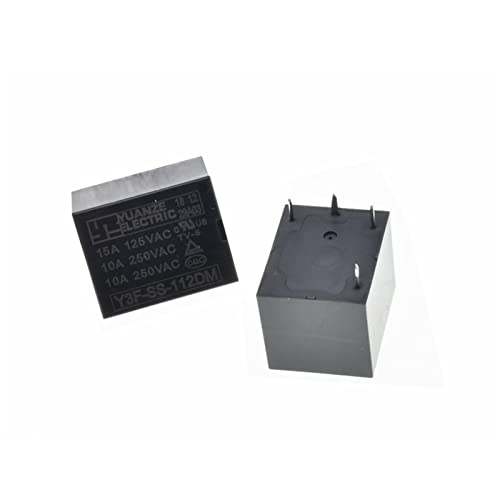 Relais Y3F-SS-112DM Y3F-SS-112D 4/5-polig, 5 Stück, 10A 250VAC 5VDC 12VDC 24VDC (Y3F-SS-112DM 4PIN) von VSPPJYFG