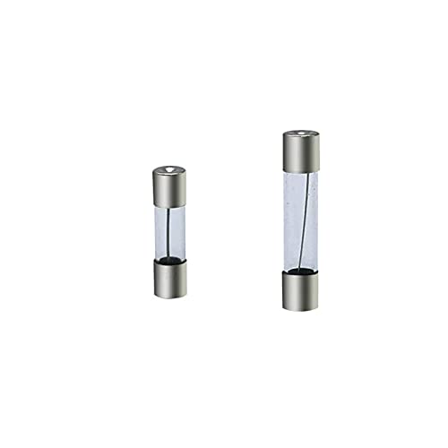 Sicherung 100 Stück/Box Glasrohrsicherung Sicherung 5x20 6x30mm 250V 0,2A 0,5A 1A 2A 3A 4A 5A 6A 8A 10A 12A 15A 20A 30A Sicherung(5x20,1A) von VSPPJYFG