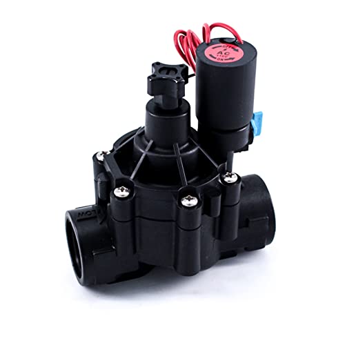 VSPPJYFG 1 stücke 1/2 3/4 1 Zoll Normalerweise Geschlossen Magnetventil mit Fluss Einstellung 220V 12V 24V(Dc Latching(9-12v),0.75 Inch) von VSPPJYFG