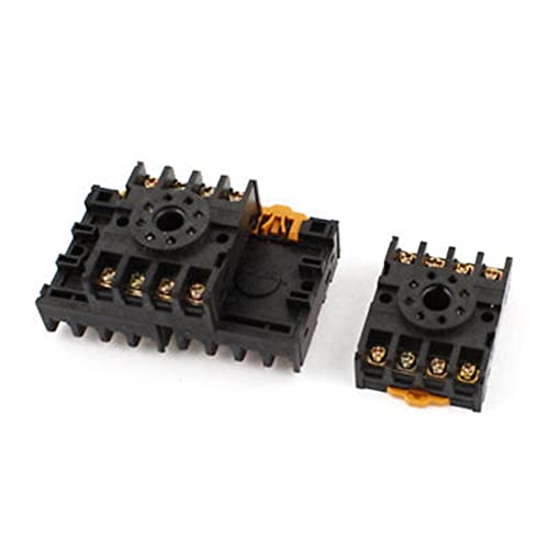 VSPPJYFG 20 Stück PF083A 8 Pin 35mm DIN Rail Leistungsrelais Sockel für MK2P-I JTX-2C DH48S von VSPPJYFG