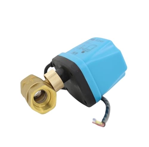 VSPPJYFG AC24V DC24V Elektrischer Kugelhahn Messing Motorisierter Kugelhahn mit elektrischem Antrieb Zweiwegventile DN15 DN20 DN25 DN32 DN40(DN25) von VSPPJYFG