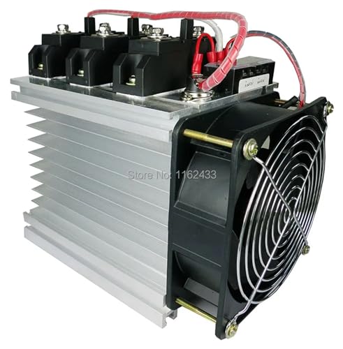 VSPPJYFG H3150ZF-3 Halbleiterrelais-Set, dreiphasig, DC auf Wechselstrom, 150 A, 24–480 VAC, Industriequalität, Halbleiterrelais-Set, SSR-Set von VSPPJYFG