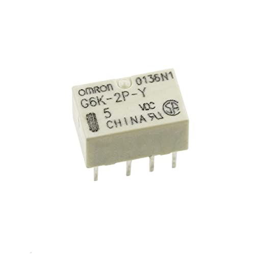 VSPPJYFG Leistungsrelais G6K-2P-Y-3VDC G6K-2P-Y-5VDC G6K-2P-Y-12VDC G6K-2P-Y-24VDC 3 V 5 V 12 V 24 V, 8 Pin 1 A, 2 Stück/Set (3 V) von VSPPJYFG