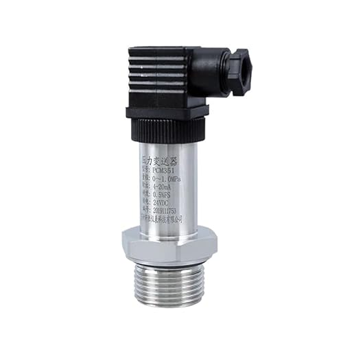 VSPPJYFG Sanitär-Flachfilm-Drucksender, Membrangission, 2,5 cm Flachfilm-Drucksensor, 4–20 mA (0–2,5 MPa) von VSPPJYFG