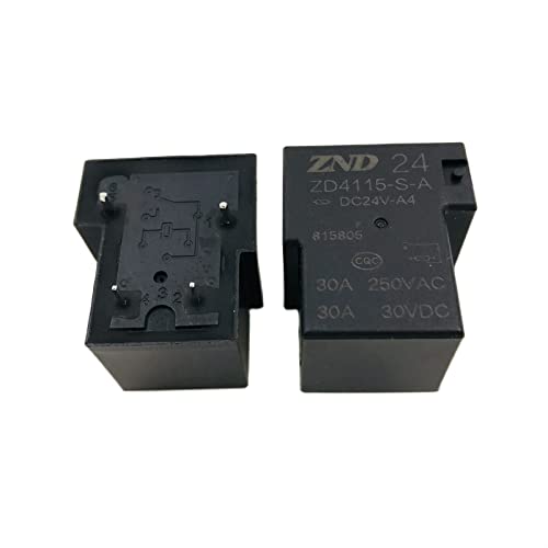 VSPPJYFG ZD4115-S-A-DC24V-A4 Ein normalerweise offener 4-poliger ZND Relaisgruppe 30A SLA-24VDC-SL-A von VSPPJYFG