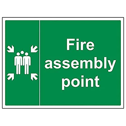 Feuerstelle mit Familie, 400 x 300 mm von VSafety