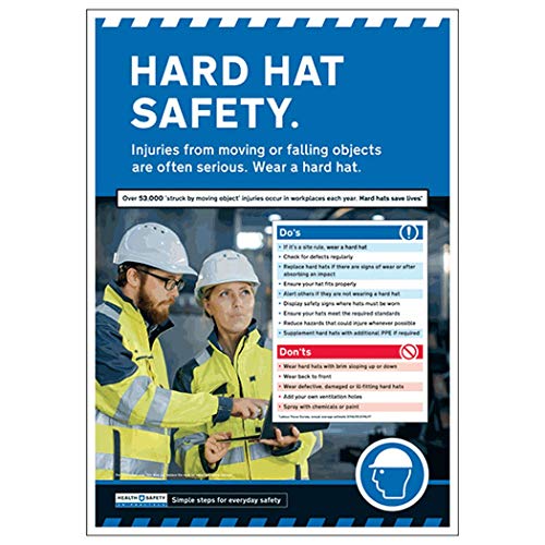 Poster VSafety In Practice – HardHat Sicherheitsposter A2, 420 x 594 mm, strapazierfähig Poster VSafety In Practice – HardHat Sicherheitsposter A2, 420 x 594 mm, strapazierfähig von VSafety