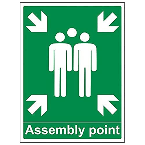 Umweltfreundliche Feuerstelle – Montagestelle mit Familie – 300 x 400 mm von VSafety