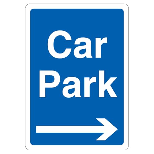 V Safety Warnschild "Car Park" mit blauem Pfeil rechts, 297 x 210, 3 mm, Aluminiumverbundstoff, nicht reflektierend V Safety Warnschild "Car Park" mit blauem Pfeil rechts, 297 x 210, 3 mm, Aluminiumverbundstoff, nicht reflektierend von VSafety