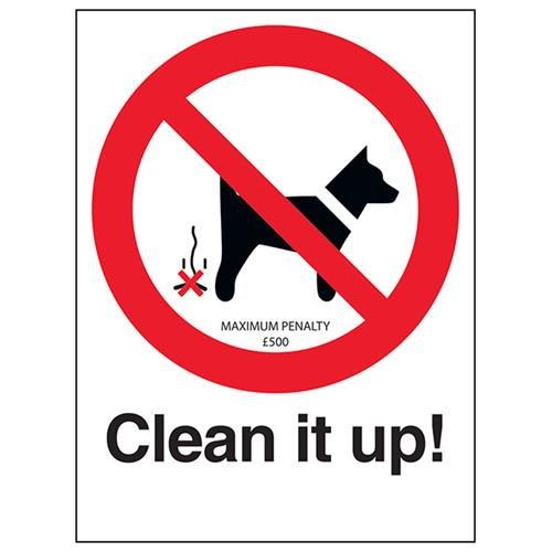 vsafety 54006 an-s"Clean It Up/maximale Elfmeter £ 1.270 cm Verbot Hund Schild, selbstklebend, Hochformat, 150 mm x 200 mm x 200 mm, schwarz/rot vsafety 54006 an-s"Clean It Up/maximale Elfmeter £ 1.270 cm Verbot Hund Schild, selbstklebend, Hochformat, 150 mm x 200 mm x 200 mm, schwarz/rot von VSafety