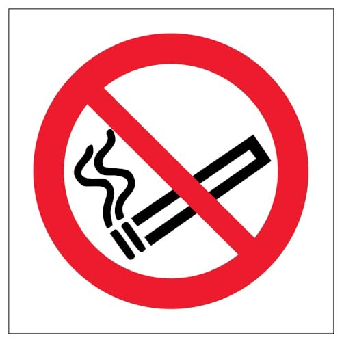 vsafety 57017 ae-s "No Smoking Logo" VERBOTSZEICHEN, selbstklebend, quadratisch, 80 mm x 80 mm, schwarz/rot vsafety 57017 ae-s "No Smoking Logo" VERBOTSZEICHEN, selbstklebend, quadratisch, 80 mm x 80 mm, schwarz/rot von VSafety