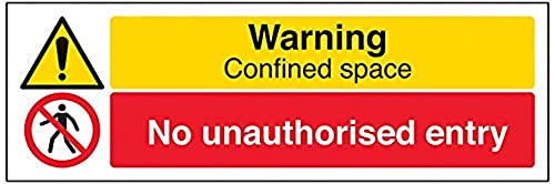 vsafety Schilder 67122 ax-r "Warnung, engem Raum/keine unbefugtem Eintrag" Warnung Building Sign, 1 mm starrer Kunststoff, Landschaft, 300 mm x 100 mm, schwarz/rot/gelb vsafety Schilder 67122 ax-r "Warnung, engem Raum/keine unbefugtem Eintrag" Warnung Building Sign, 1 mm starrer Kunststoff, Landschaft, 300 mm x 100 mm, schwarz/rot/gelb von VSafety