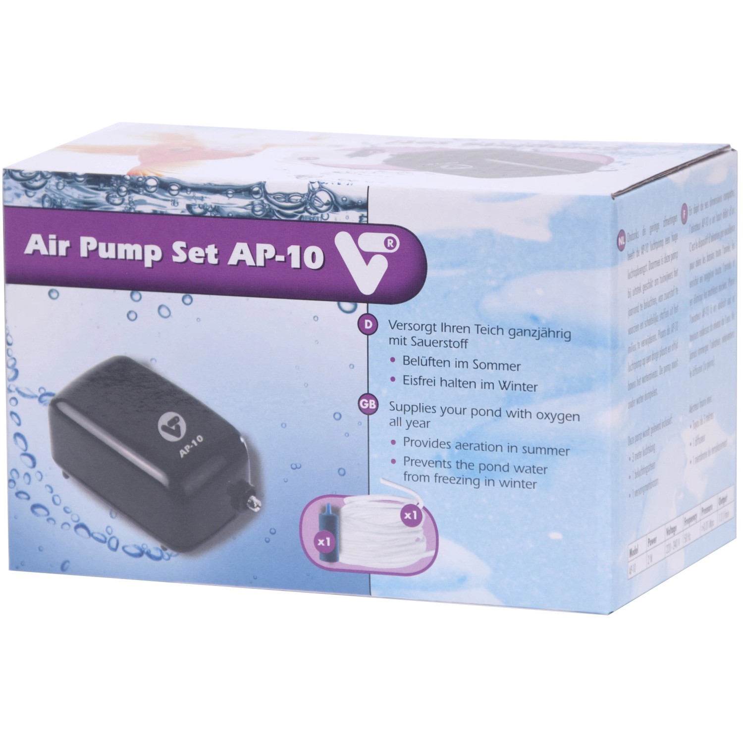VT Luftpumpen Set Air Pump AP-10 von VT