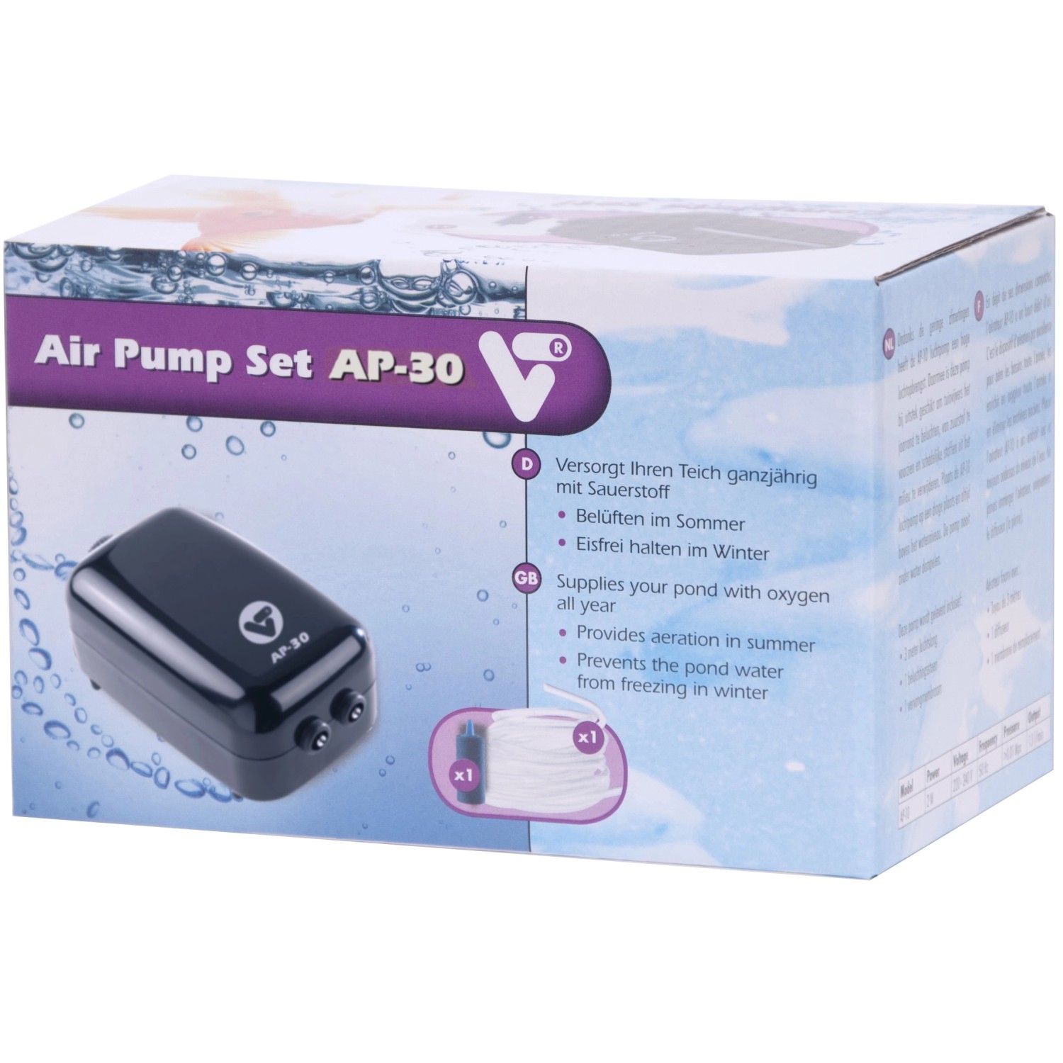 VT Luftpumpen Set Air Pump AP-30 von VT