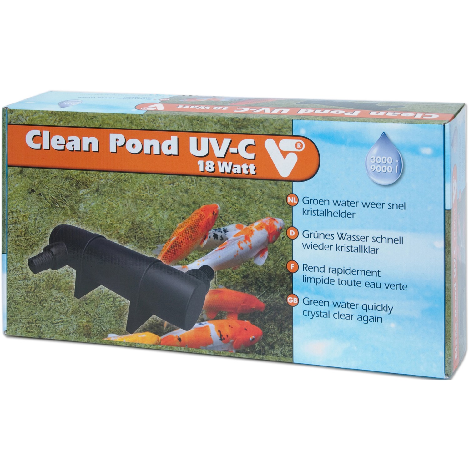 VT UV-C Teichklärer Clean Pond 18 Watt von VT