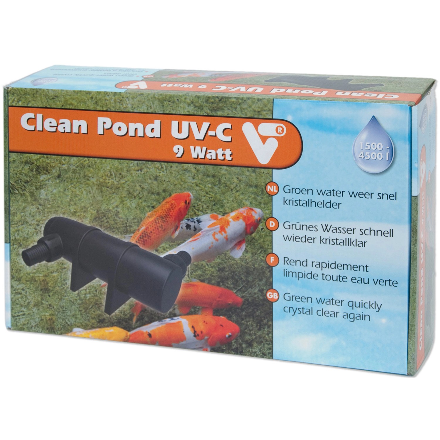 VT UV-C Teichklärer Clean Pond 9 Watt von VT