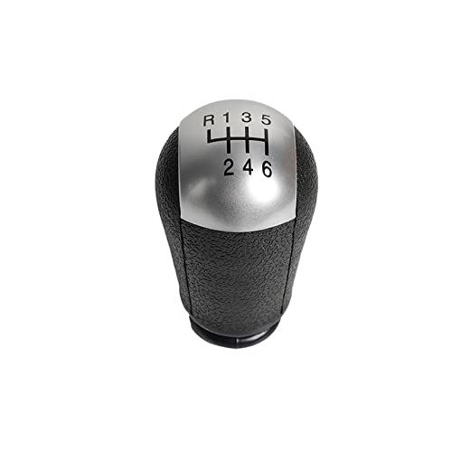 VTAIEX Schalthebelkopf Für Ford Für Mondeo MK3 2000-2007 2006 2005 2004 2003 2002 2001 5/6-Gang Auto Schaltknauf Schaltknüppel Kopf Schalthebel Griff(6 Speed) von VTAIEX