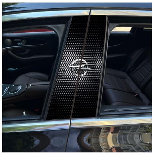 VTANOK 2 Stück Auto B Säulen Schutz Aufkleber, für Opel Astra K Sports Tourer 2016-2024 2025 wasserdicht Autotür Fenster Säule B C Säule Post Abdeckung Trim von VTANOK
