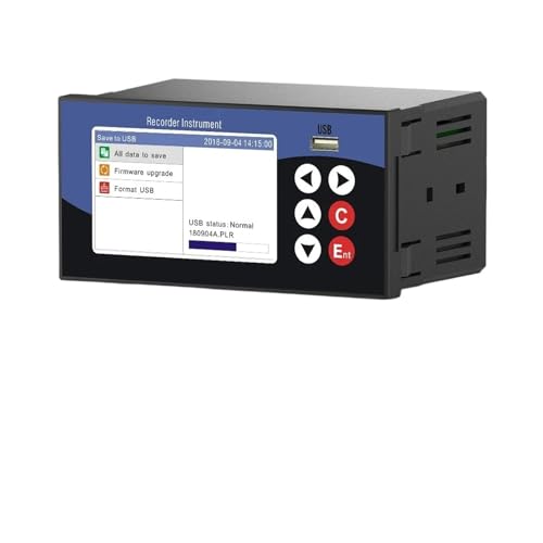 Data Recorder Temperature and Humidity Multichannel Data Logger 1-6 Channel PT100 USB Interface(4 Channels(220VAC)) von VTCTYBPGBW