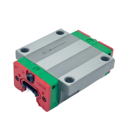 Linear Guide Slider HGW25CC HGW25HC Linear Block Bearing Blocks Slider(HGW25HC(Only block)) von VTCTYBPGBW