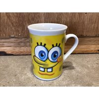 Viacom 2010 Spongebob Schwammkopf Kaffee Tee Tasse von VTGItemsAddedDaily