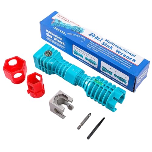 VTIDOBE 24-in-1 Multifunktionaler Wasserhahn-Spüleninstallateur Schraubenschlüssel Rohr für effiziente Sanitärreparaturen in Küchen und Badezimmer VTIDOBE 24-in-1 Multifunktionaler Wasserhahn-Spüleninstallateur Schraubenschlüssel Rohr für effiziente Sanitärreparaturen in Küchen und Badezimmer von VTIDOBE