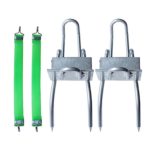 VTIDOBE Kletterbaumschuh aus Edelstahl, einfache Verwendung, Obstbeobachtungsstangen, Kletterspikes, Baumkletterwerkzeug von VTIDOBE