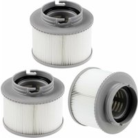 3-teiliger Filter für Mspa FD2089, Mspa-Filterkartusche, wiederverwendbare Spa Lite-Filterkartusche für alle Mspa-Modelle aufblasbare Pools von VTIZIKL