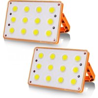 60W wiederaufladbares LED-Flutlichtpaket, 120 COB, 4 Modi, wiederaufladbare Solarlampe, LED-Flutlicht für Baustellen, wasserdichtes Arbeitslicht, 60W wiederaufladbares LED-Flutlichtpaket, 120 COB, 4 Modi, wiederaufladbare Solarlampe, LED-Flutlicht für Baustellen, wasserdichtes Arbeitslicht, von VTIZIKL