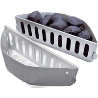 7403 2er-Packung Holzkohlekörbe für Weber 57 cm Kugelgrills, Brikettkorb für Weber One Touch und Master Touch Holzkohlegrill, 47,6 und 67 cm von VTIZIKL